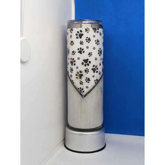 Dog Mama Resin Coated Tumbler- 20oz Skinny Straight - Picture 2 of 2